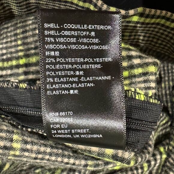 Urban Outfitters Plaid Kick Boot Pants Women’s 0 - Picture 4 of 4